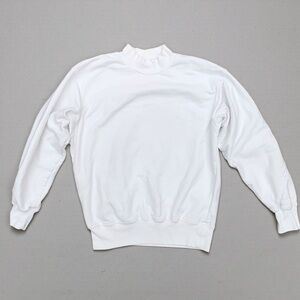 Anine Bing Classic White Sweatshirt XS